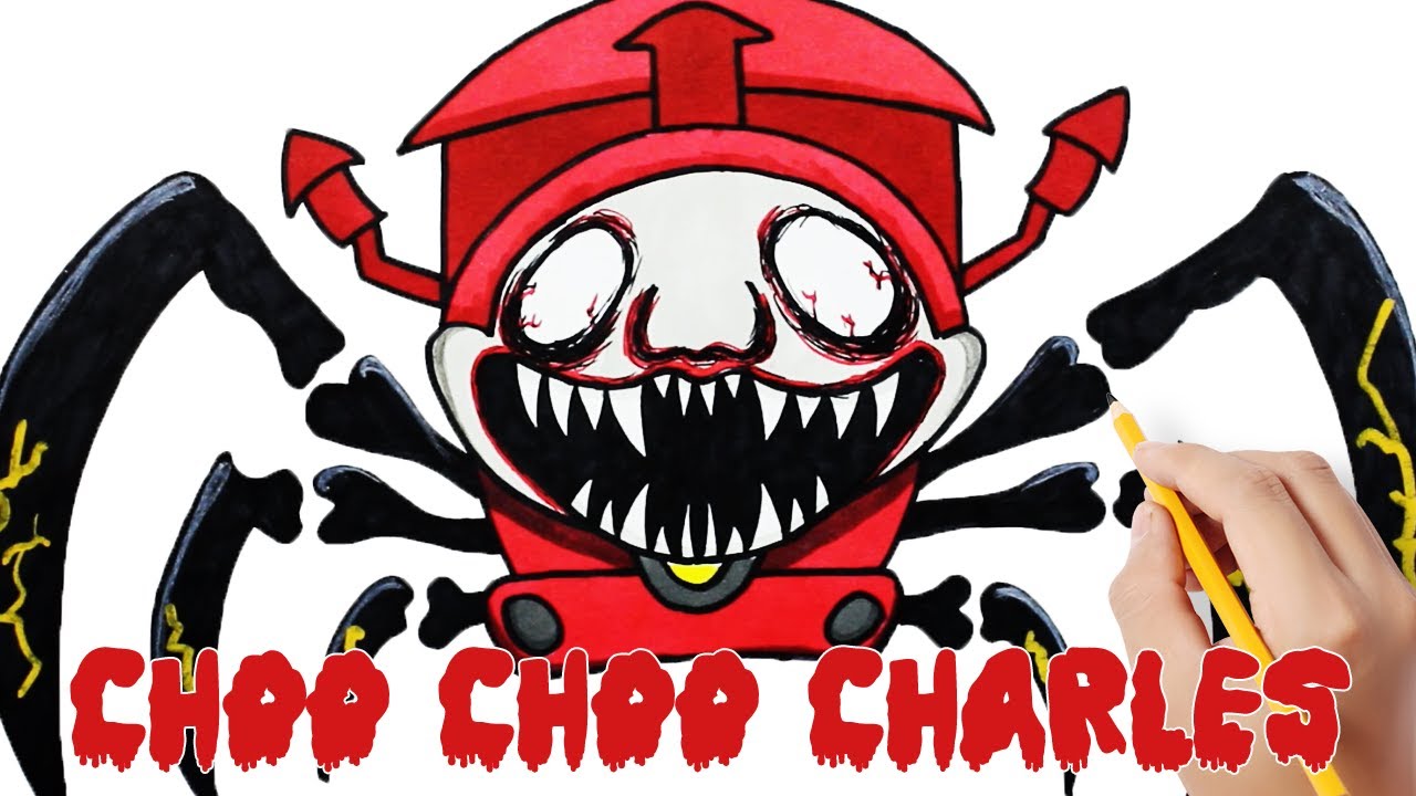Choo Choo Charles - Official Artwork by ewademar -- Fur Affinity [dot] net