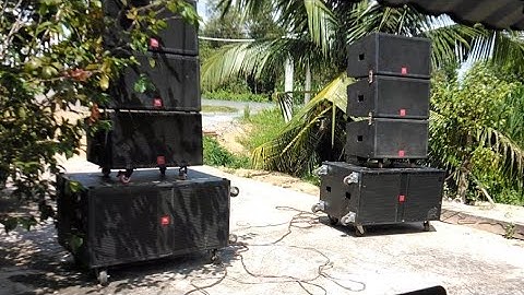 Test tiếng hát dàn array bầu show a trường giang ở bình dương || Âm thanh kẹo kéo