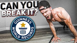 Most Jump Push Ups in 60 seconds. WORLD RECORD