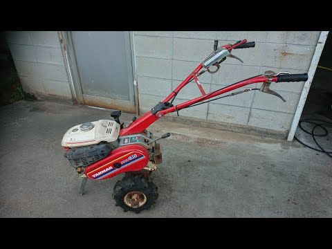 訳あり品＊ヤンマー 管理機(テーラー) PRT35 ロータリー無し 最大4馬力 