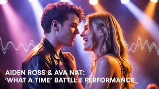 Aiden Ross & Ava Nat Stun Live with 'What a Time' Duet on The Voice Season 28 | Team Niall Battle