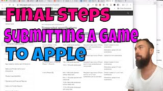 Game Dev Log: Final Steps to Submit Game to Apple, Screen Shots and all that other stuff screenshot 3