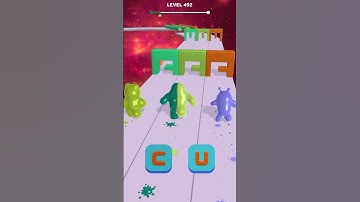 Blob shifter run level-492 🤯 #shorts #games #gaming #gameplay