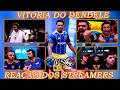 REAÇÃO DOS STREAMERS DENDELE VS DIBRADOS NA KINGS LEAGUE BRASIL!!!
