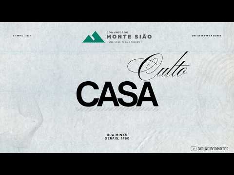 Culto Casa | Palavra: JOCUM.