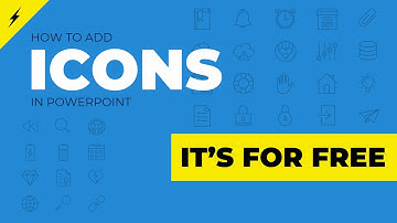How to add ICONS in PowerPoint? It