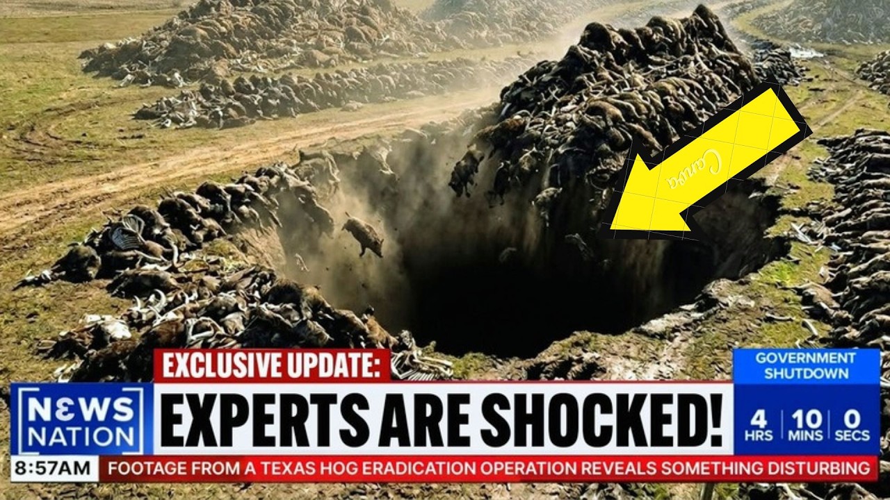 Disturbing Footage From a Texas Hog Eradication Mission Leaves Experts Shocked