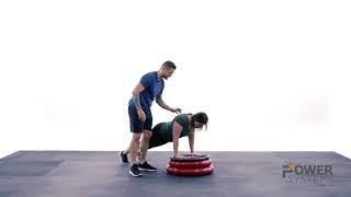 Scapular Push-Ups on the Step 360 Pro