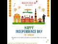 Happy Independence Day from Reintech Electronics to all the countrymen.Jai Hind! Vande Mataram!
