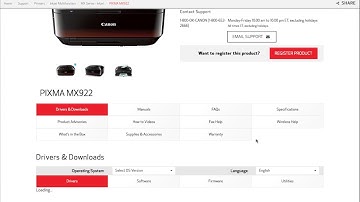 Setting Up Your Wireless Canon PIXMA MX922 - Wifi Protected Setup with a Mac.