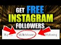 100 Instagram Followers Free No Survey