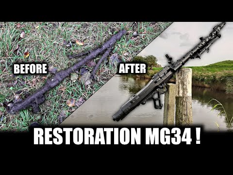 Video: Duitse MG-34. Machinegeweer uit de Tweede Wereldoorlog