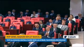 Mhp Lideri Bahçeliden Kontrollü Darbe Tepkisi