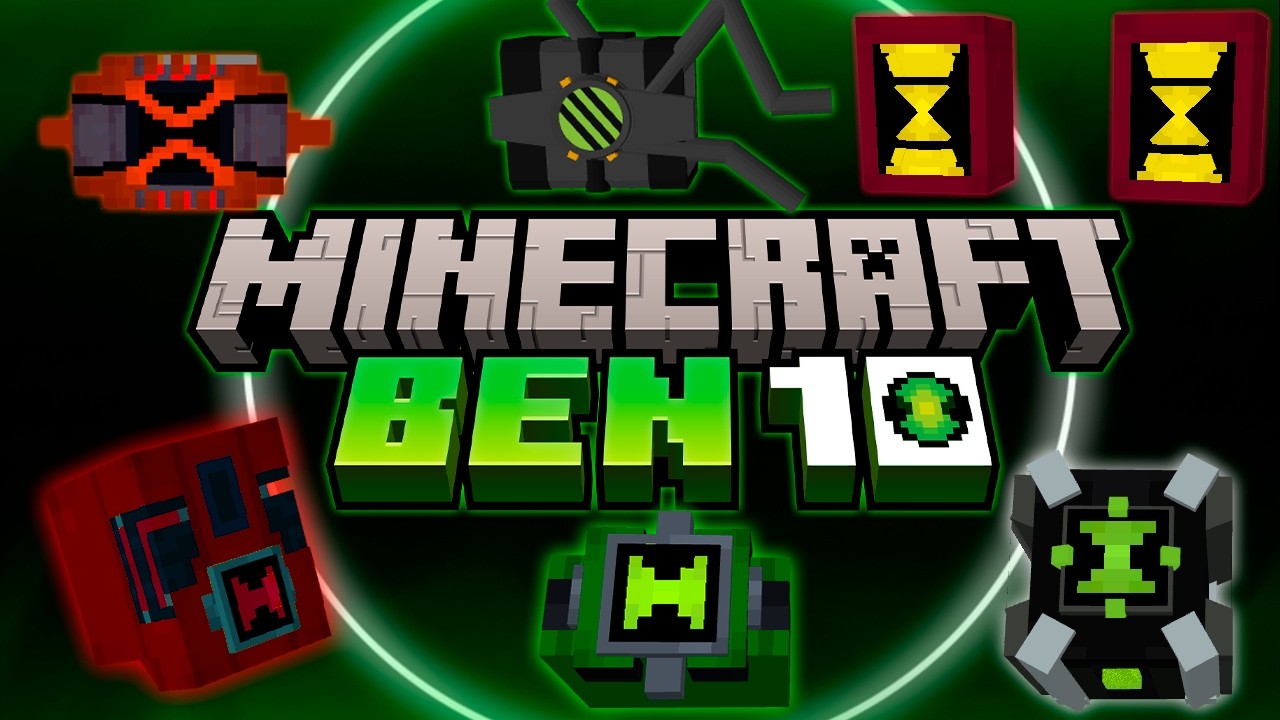 ESSA É NOVA MOD DE BEN 10 MAIS REALISTA para Minecraft JAVA - YouTube