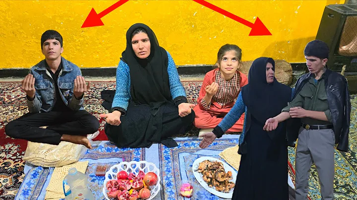 😢Reflections on Yalda Night: Sakineh and her children gather together, losing Ibrahim
