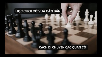 CÁCH CHƠI CỜ VUA CƠ BẢN - CÁCH DI CHUYỂN CỦA CÁC QUÂN CỜ VÀ CÁCH XẾP CỜ