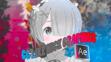 CC Like Nick Graphics _ After Effects Tutorial