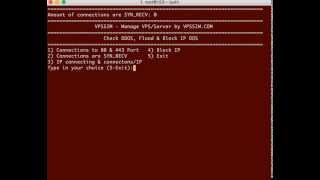 How to use "Check & Block IP DOS" function in VPSSIM screenshot 5