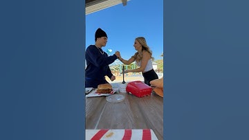 ROCK PAPER SCISSORS FOOD CHALLENGE! #shorts #shortsfeed