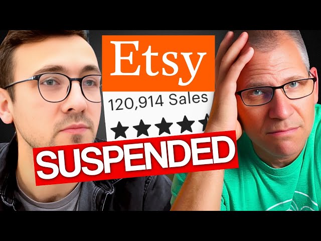 WHY TOP Etsy Seller Was SUSPENDED (He Lost $100k+) class=
