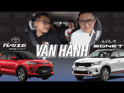 Video Toyota Raize đấu Kia Sonet: Chọn ĐỦ, MỎNG hay THIẾU,... - youtube