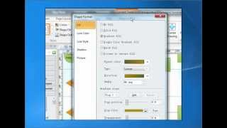 Fill Shapes in EdrawMax