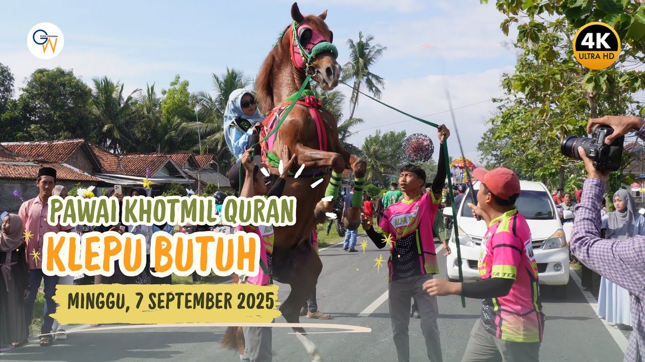 Pawai Khotmil Quran 11 Kuda Jingkrak Desa Klepu Butuh 7 September 2025