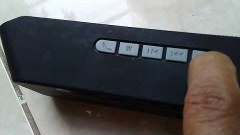 Cara Menjalankan Wireless Speaker Bluetooth 208 Mega Bass A2DP Stereo