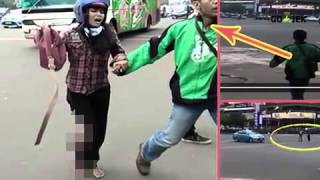 Kesaksian gojek selamatkan korban bom