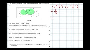 Using Venn Diagrams to Calculate Conditional Probabilities [Year 2 Maths (Stats)]