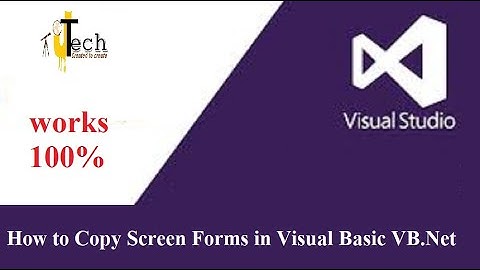 HOW TO COPY A SCREEN FORM FROM AN EXISTING VB PROJECT INTO A NEW VB PROJECT.
