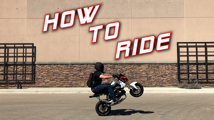 How to Ride a Honda Grom | Beginners Guide