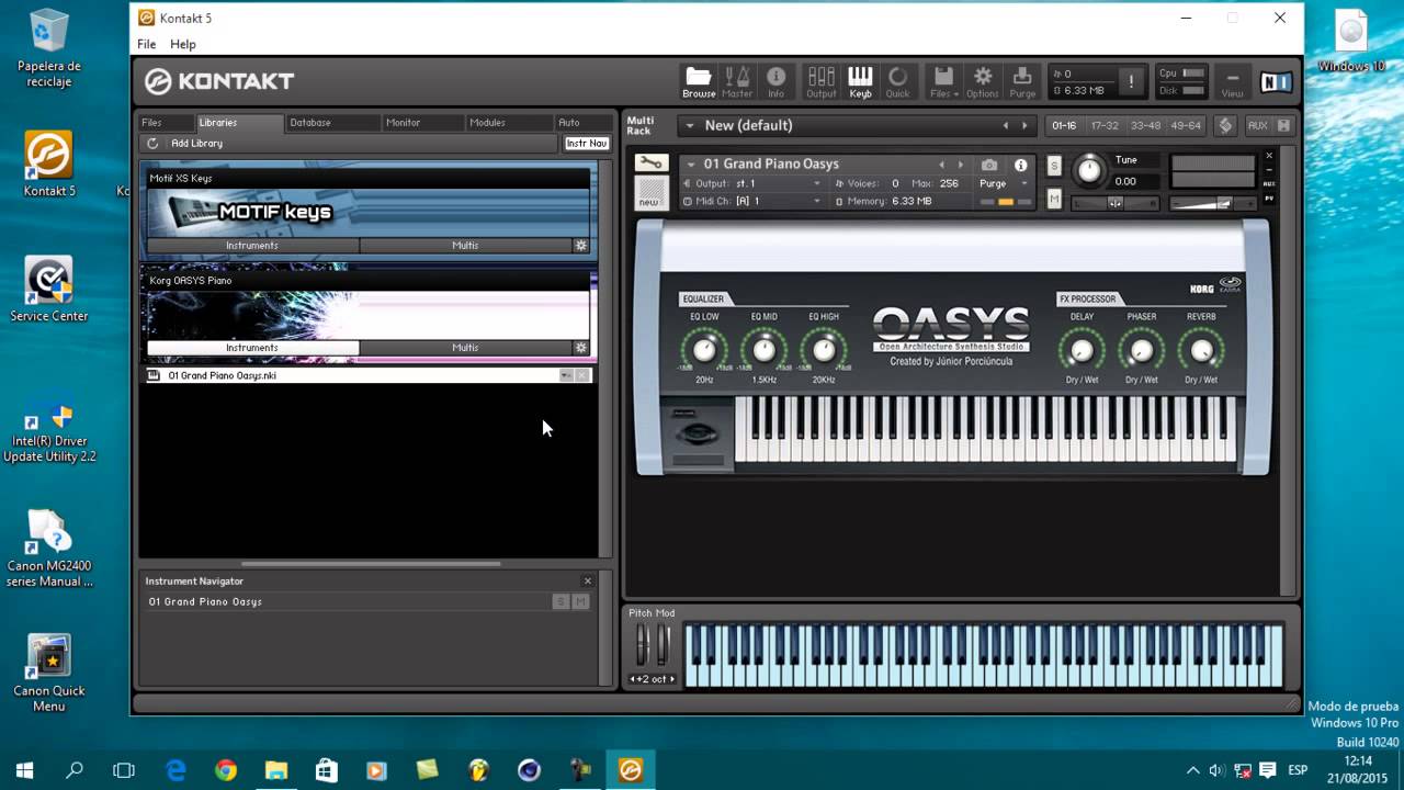 Kontakt 6 requirements lasopaalt