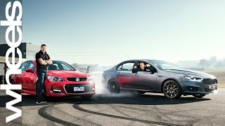 Ingall and Skaife: Falcon vs Commodore final showdown | Car Comparisons | Wheels Australia