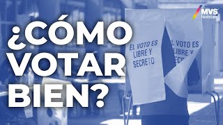 2 DE JUNIO: ¿Cómo MARCAR correctamente TU BOLETA?