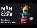 Sculpted Monster Birthday Cake (for da kidz) | Man About Cake with Joshua John Russell