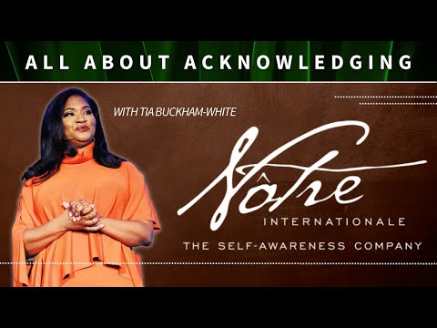 Notre Internationale Conference: All About Acknowledging With Tia Buckham-White