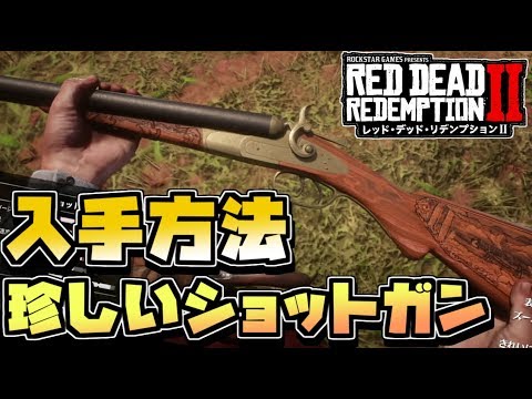 Rdr2 珍しいショットガンの入手方法 レア武器 場所 レッド デッド リデンプション2 Youtube