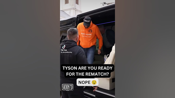 Tyson Fury responds to if he's ready for the rematch 😯 #UsykFury2 #usyk #tysonfury #boxing