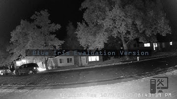 REOlink 4mm - 4MP IP Camera Nighttime sample