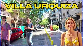 【4K】BUENOS AIRES CITY - Barrio VILLA URQUIZA | Walking Tour