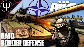 NATO Border TANK Defense! — ARMA 3 Takistan Life