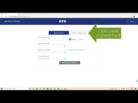 How to add a new payment method to DTE