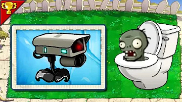 Plants vs Zombies : Skibidi Toilet vs Titan Cameraman vs Titan Speakerman vs Titan TV Man