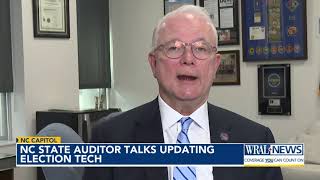 NC state auditor talks updating election tech