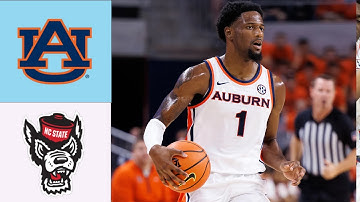 #20 Auburn vs NC State GAME HIGHLIGHTS Dec 3, 2025| Men