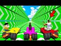 SHINCHAN AND FRANKLIN TRIED THE IMPOSSIBLE STAR SPEED BOOSTER TUNNEL CHALLENGE GTA 5 GAMEPLAY 