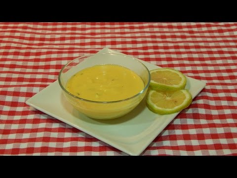 Cómo hacer salsa de limón / Receta fácil