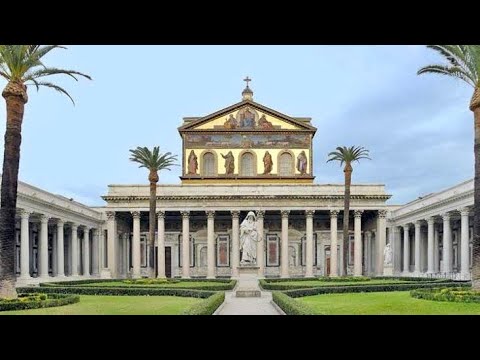 Video: Basílica de San Pablo Extramuros en Roma