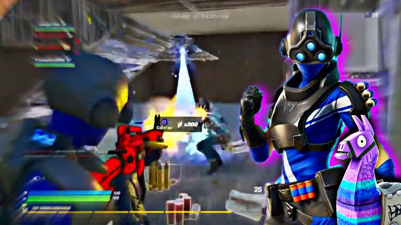 APENAS UM SER JOGANDO FORTNITE COM SEUS AMIGOS EM 2020…